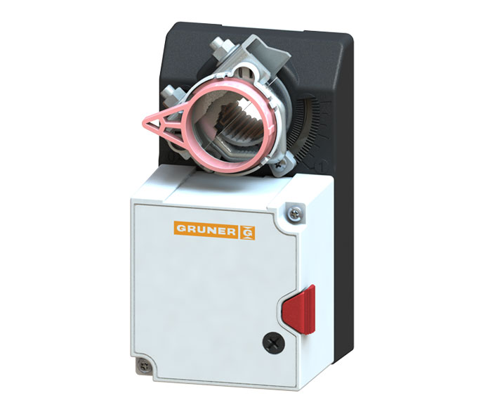 Электроприводы Gruner 225C-024T-05-S2 без возвратной пружины