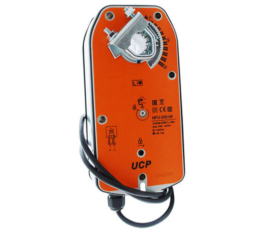 Электропривод UCP NFU-230-08 с возвратной пружиной
