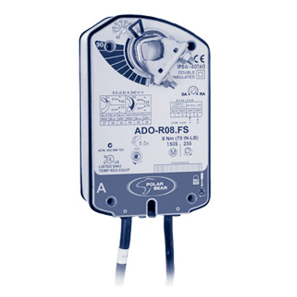 Электроприводы ADM-R08 F(S) с моментом вращения 8 Нм с функцией «Safety»