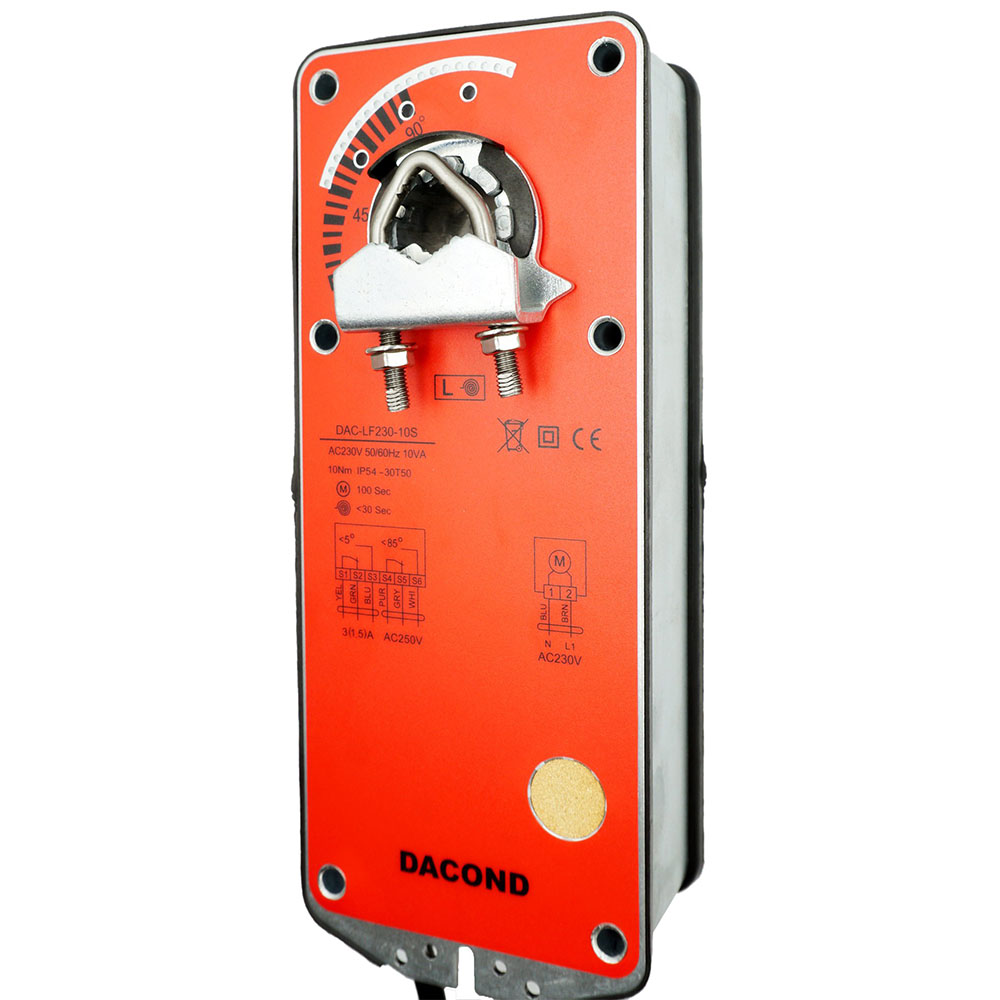 Привод воздушной заслонки DAC-LF24-10SM