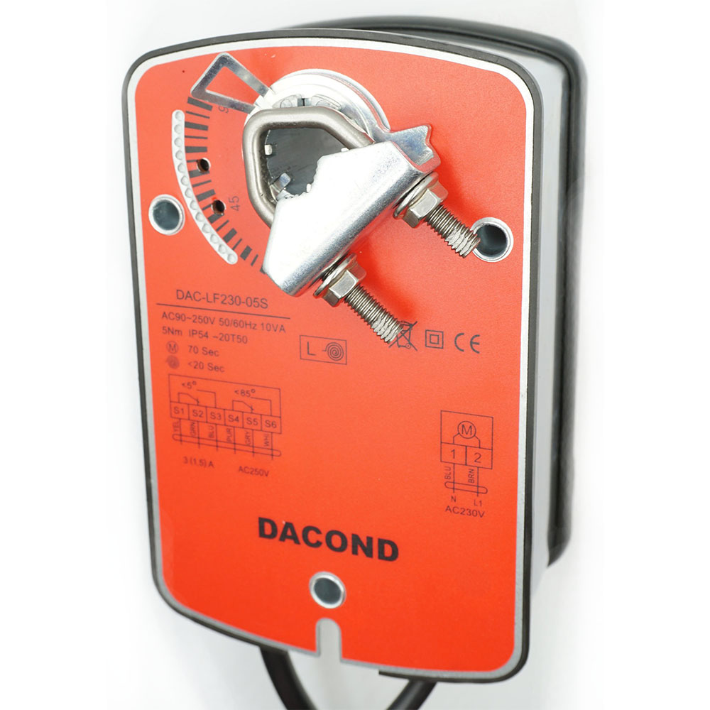 Привод воздушной заслонки DAC-LF24-02SM