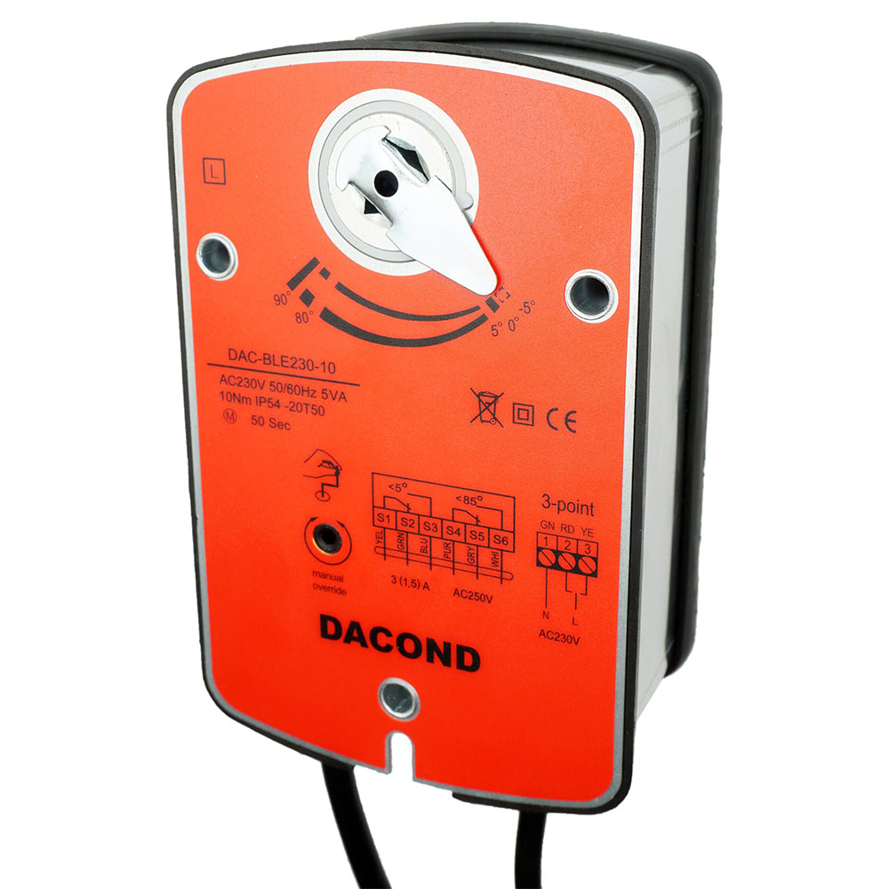 Привод клапана дымоудаления DAC-BLE24-30