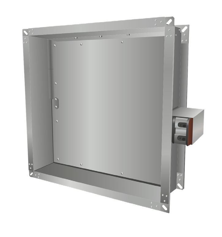 Клапан противопожарный КПП 90(120)-НО