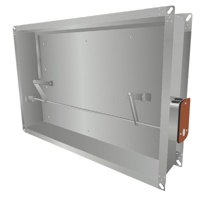 Клапан противопожарный КПП 90(120)-НО(КС)