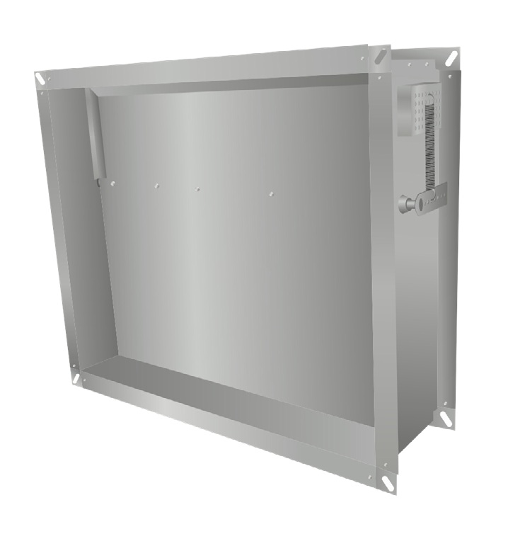 Клапан противопожарный КПП 90(120)-НЗ(КОМ)-БП