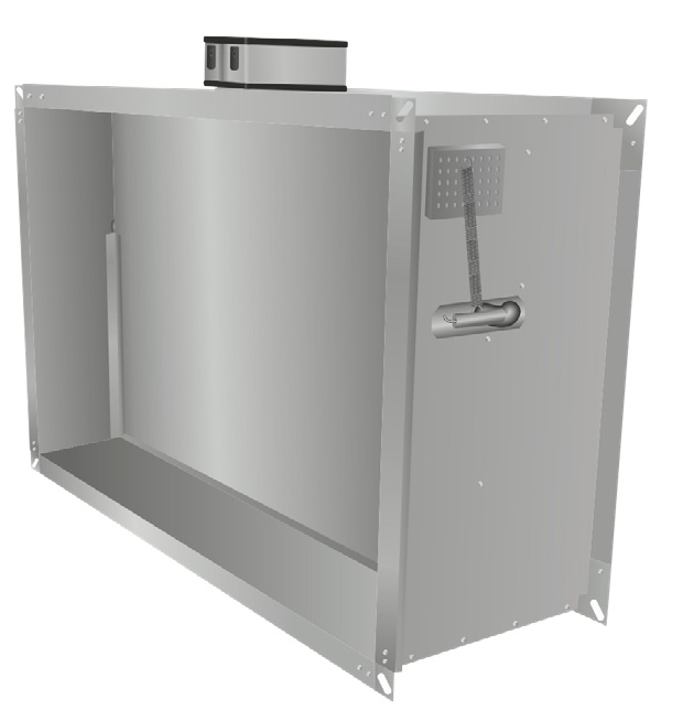 Клапан противопожарный КПП 90(120)-НЗ(КОМ)