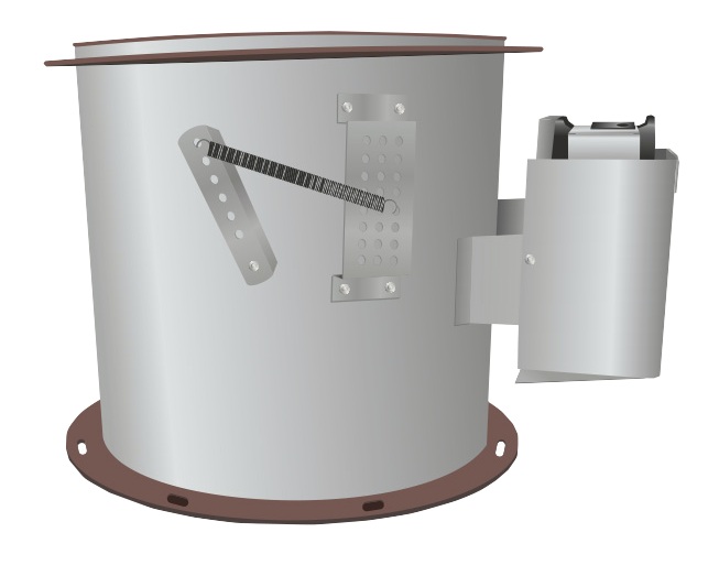 Клапан противопожарный ПРОК-90(120)-НЗ(КОМ)