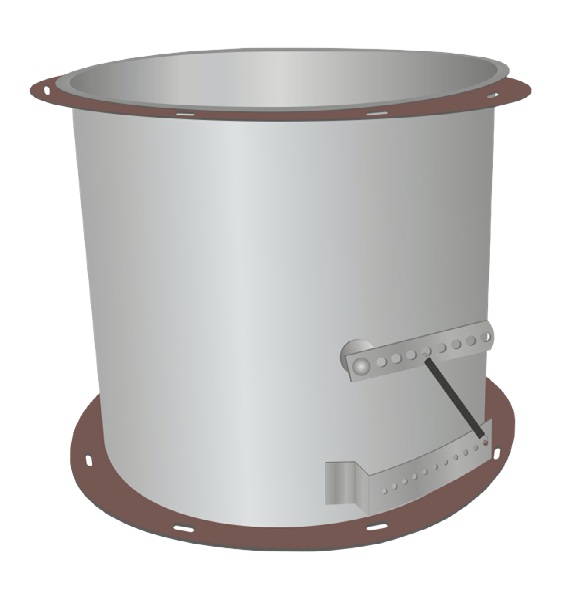 Клапан противопожарный ПРОК-90(120)-НЗ(КОМ-3)-БП