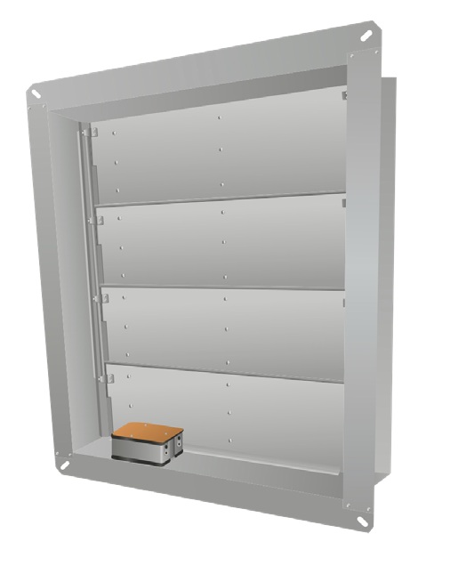 Клапан противопожарный КПД 120-ДУ(УВ-С)